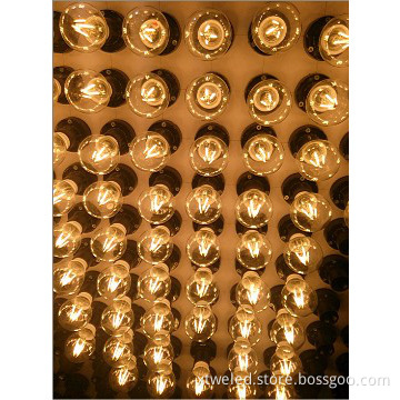 HOT SALE! 4W A60 led filament bulb 360 degree 400lm CE PSE